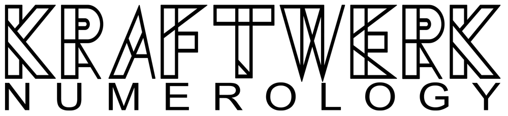 Kraftwerk Numerology Official Logo